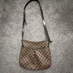 Louis Vuitton Brown Checkered Crossbody Bag